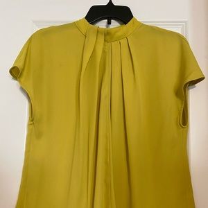 Olive Green Fall Blouse